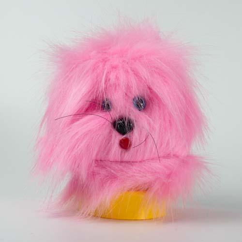 Mini Toy Lamp (Ghost Kitty- all pink)