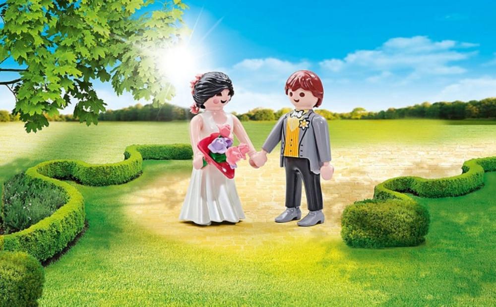 독일 플레이모빌 9820 신혼부부 커플 피규어 장식 선물 어린이 장난감 집꾸미기