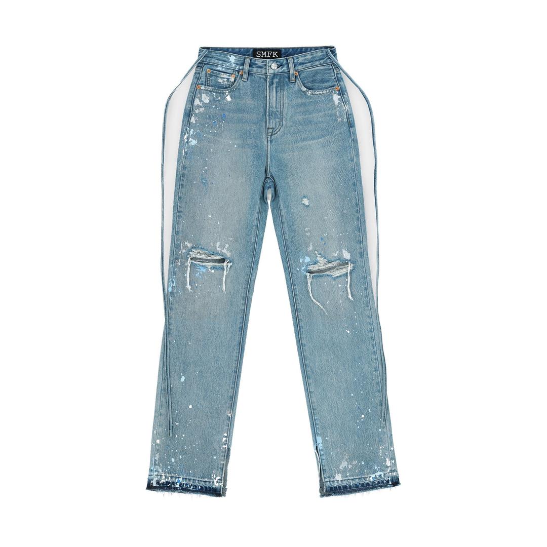 Dancer Straight Leg Jeans Blue - S