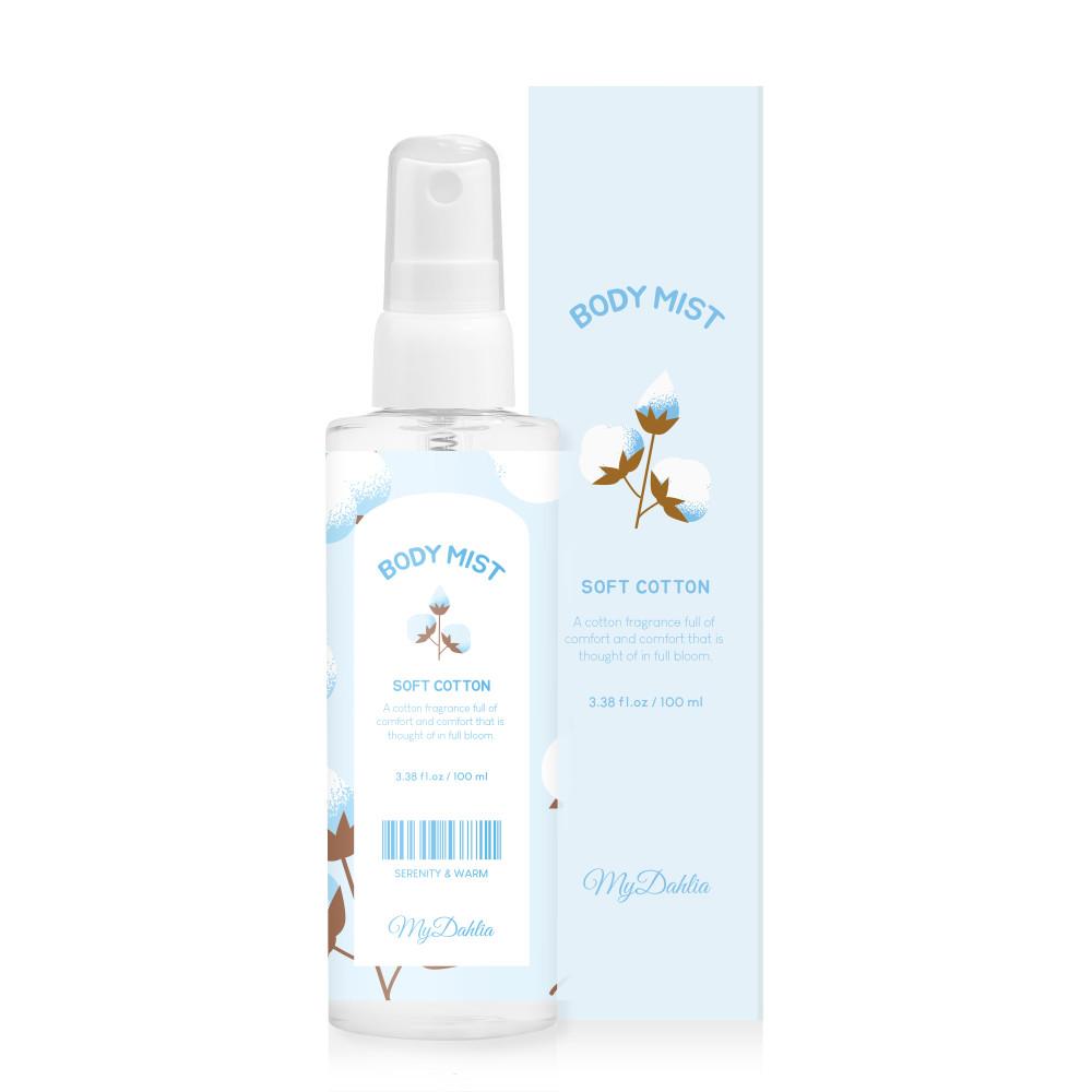 마이달리아 바디미스트 소프트 코튼 100ml