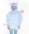 Wing hoodie - sky blue