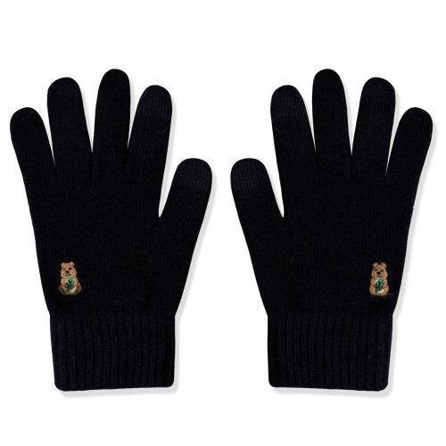 울 터치 장갑-쿼카(블랙)