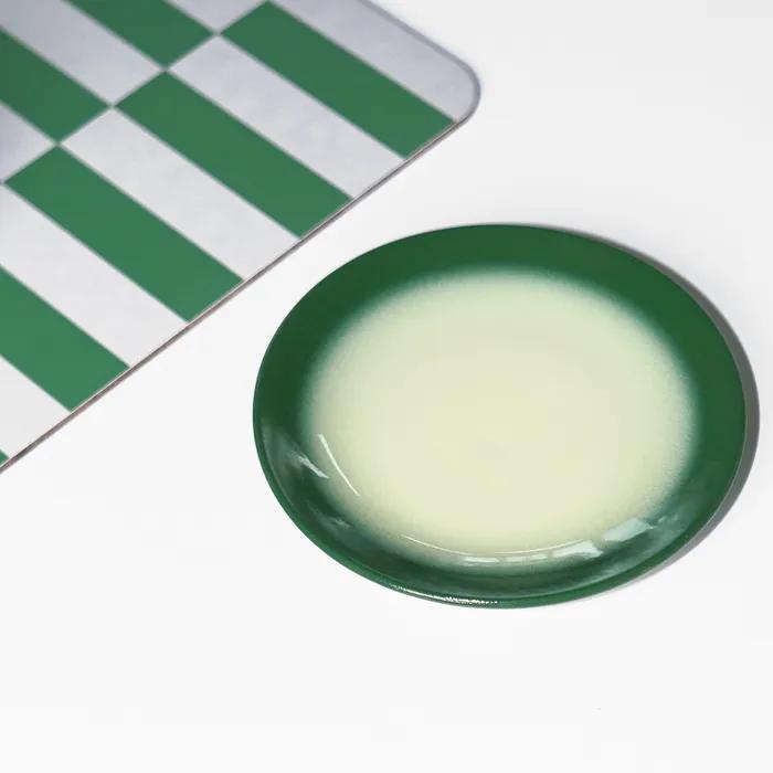 Fog mini plate 포그 미니 플레이트 August (Yellow / Light green)