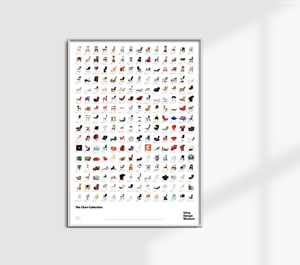 The Chair Collection 더 체어 컬렉션 - 비트라뮤지엄 (액자포함)
