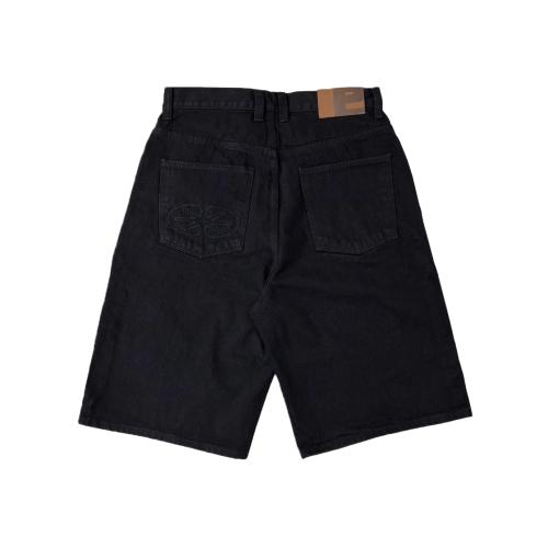Essential Bermuda Denim Shorts Black