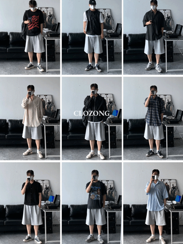 [MADE] 버뮤다 하프 팬츠 - 자체제작