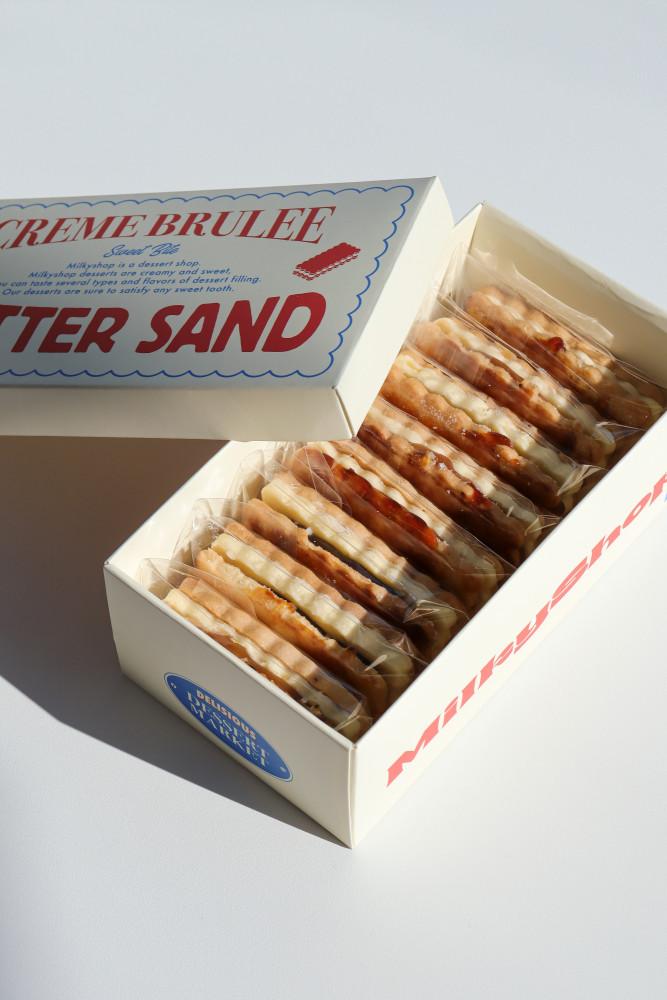 밀키샵 버터샌드