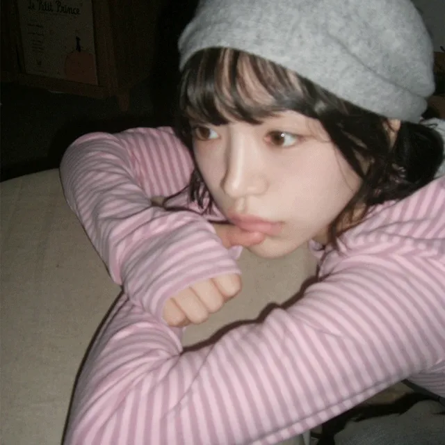 [9hope] ST ice cream (pink)(기모 워머)