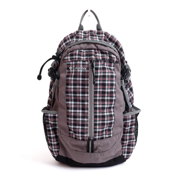 [COLUMBIA] 체크 패턴 나일론 백팩