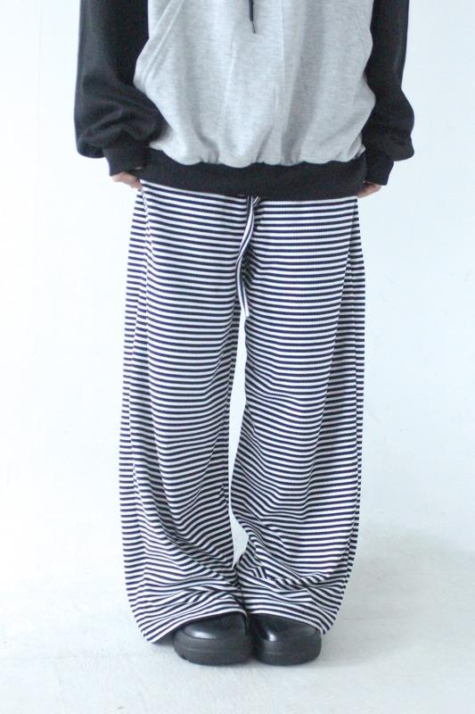 warm stripe pants (2color)