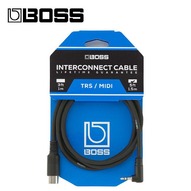 BOSS TRS to MIDI 케이블 1.5m / RC-10R, DD-200, MD-200 용 (BMIDI-5-35)
