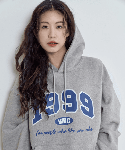 1999 아치 로고 후드티셔츠_다크그레이