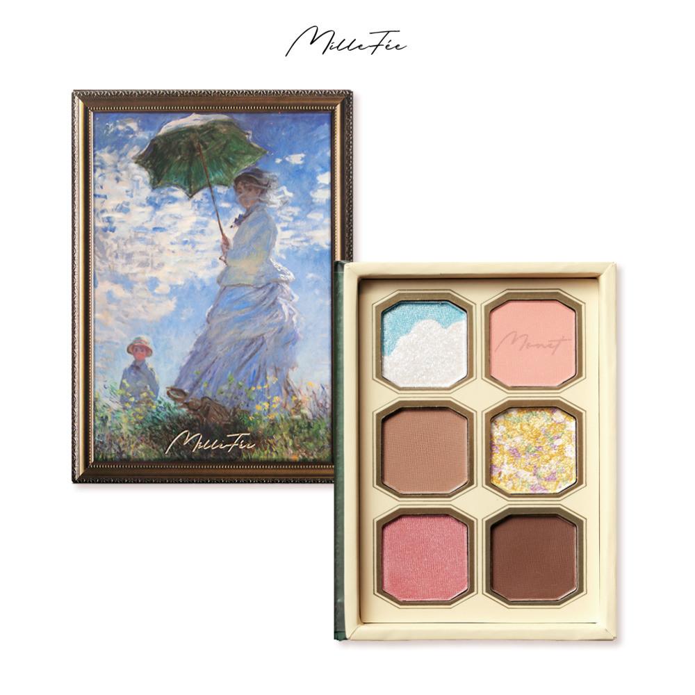 MilleFee 밀퓌 페인팅 아이섀도우 팔레트 04 양산을 쓴 여자