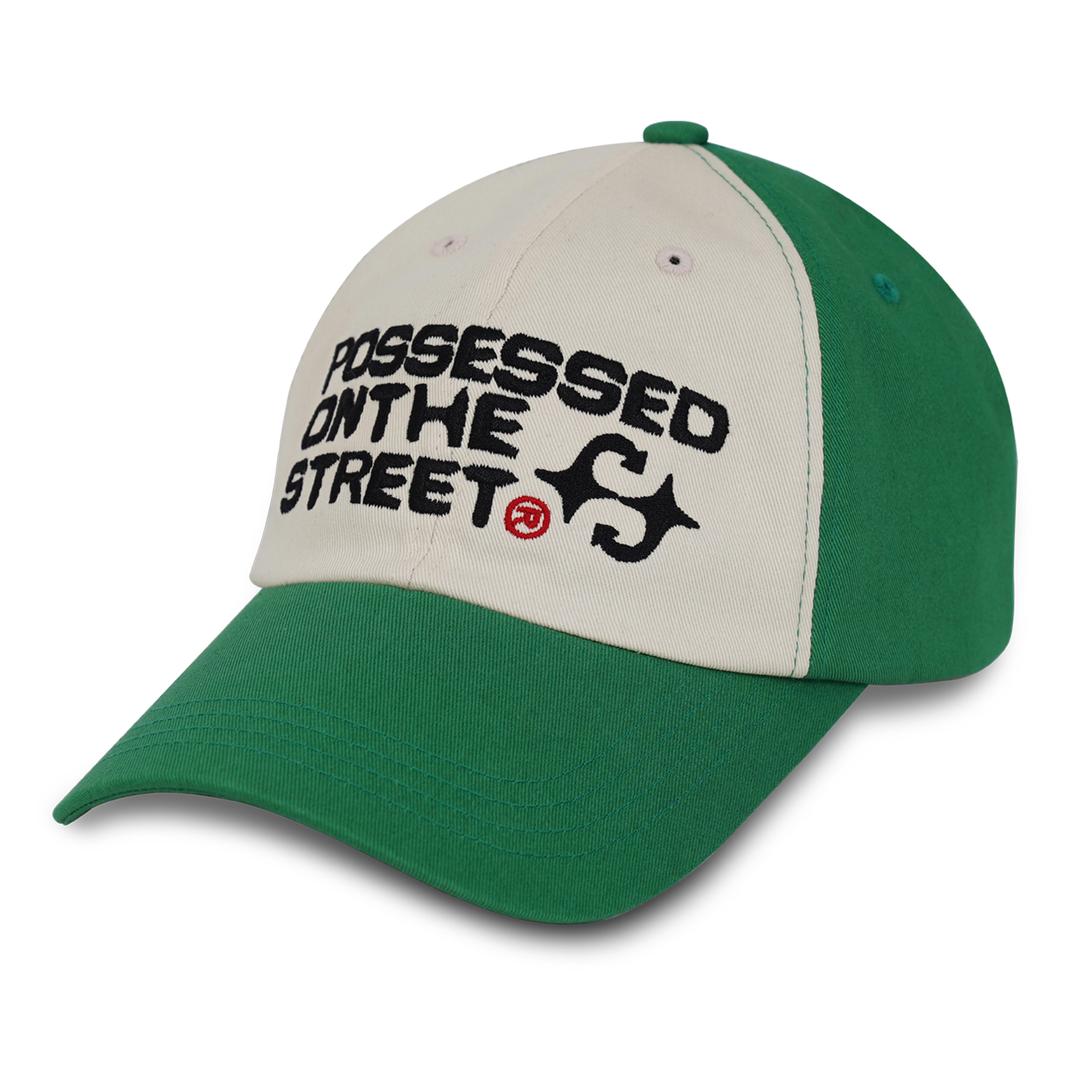 LIE DOWN LOGO CAP (GREEN)