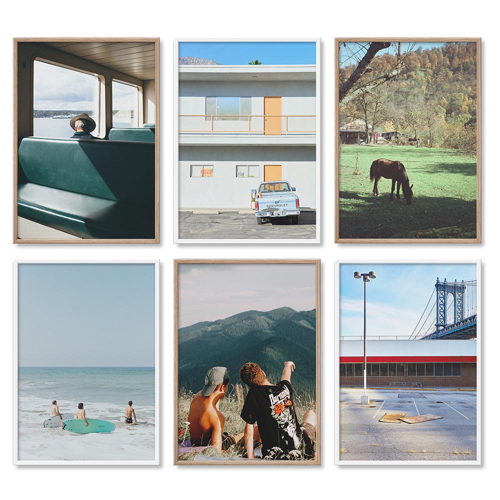 감각적 해외 풍경 사진 32종 포스터 카페 거실 호텔 인테리어 그림액자