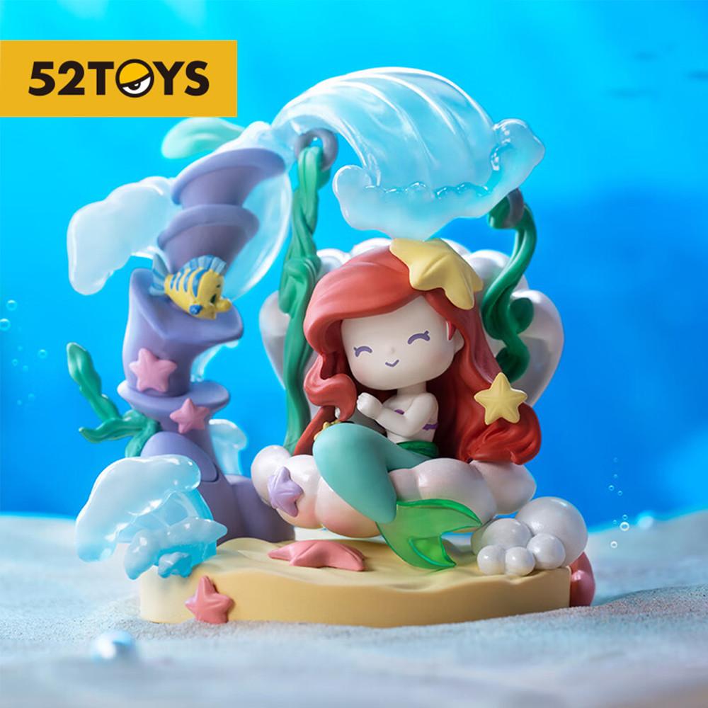 52TOYS 디즈니 프린세스 베이비 시리즈 블라인드박스 랜덤 에리얼 벨 백설공주 신데렐라 뮬란 오로라공주 키덜트 피규어