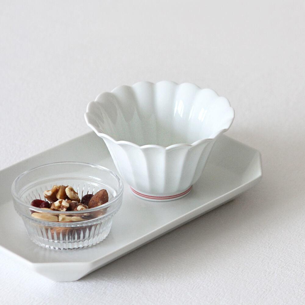 순수 꽃 종지 2size
