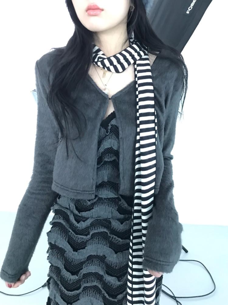 [히피디피] 슬림 단가라 스카프 (3color)