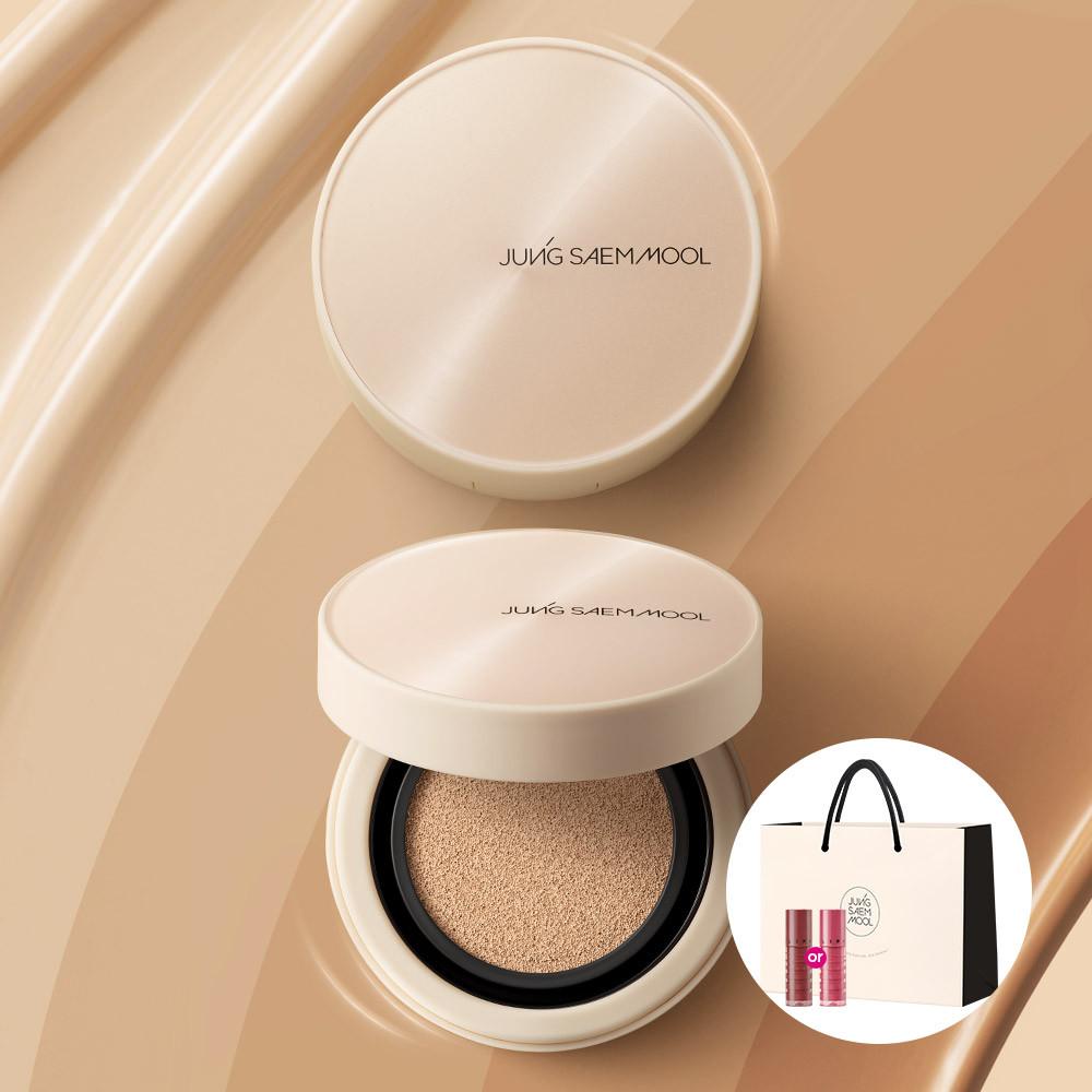 정샘물 스킨 누더 커버레이어 쿠션 (리필 포함) 14gx2 SPF50+ / PA+++ [증정: 미니 틴트+쇼핑백]