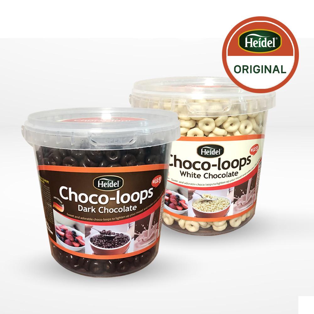 하이델 초코룹스 외국 시리얼 초코링 그릭요거트 토핑 비요링 대용량 1+1