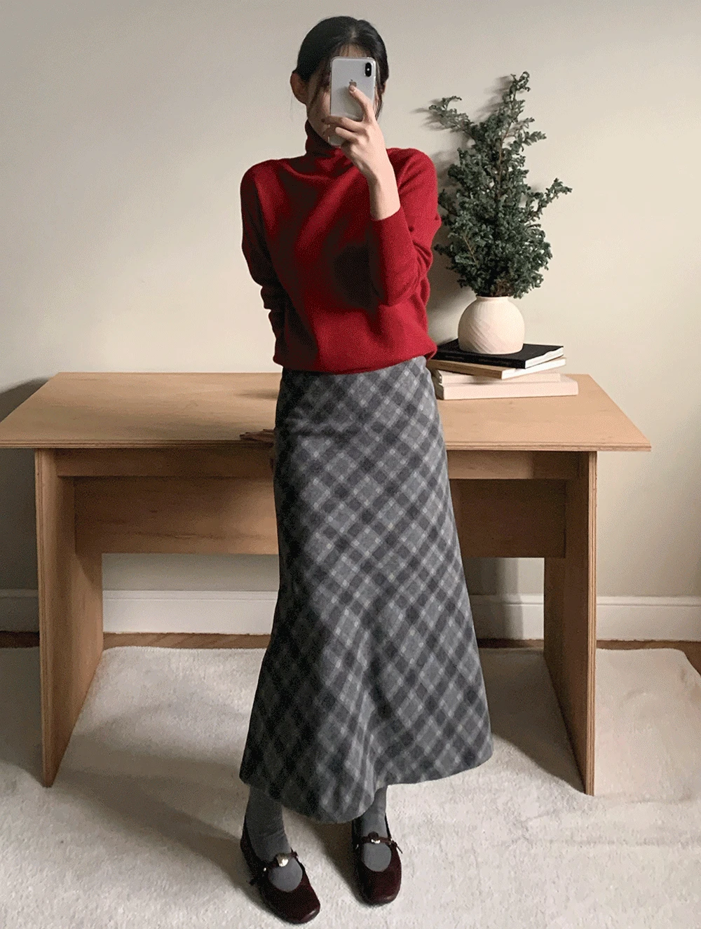 Londa mermaid skirt(기모)<font style="font-size:0px