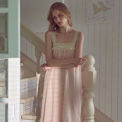 [3861-BBUHO] 에일 원피스 Peach