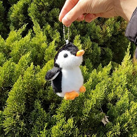 이런 상품 어때요? (무료배송)귀여운 펭귄 인형 가방 고리 키홀더 키링