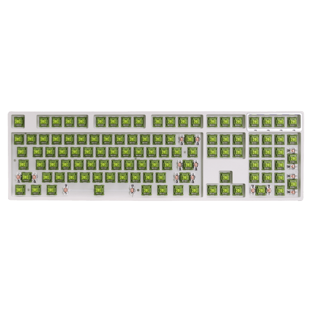 [페블온] (해외배송) YG108 저소음 라임 키보드