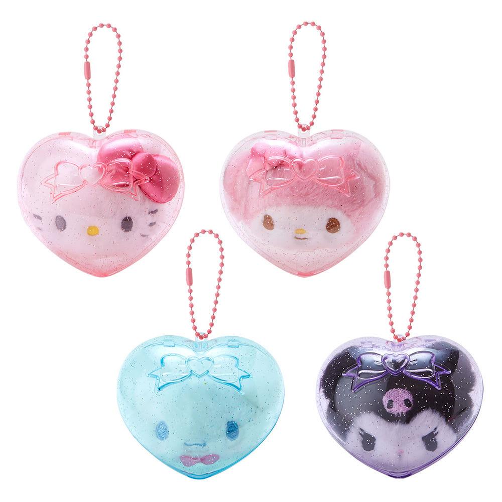 산리오 클리어 볼록 3D 디자인 시리즈 마스코트 홀더