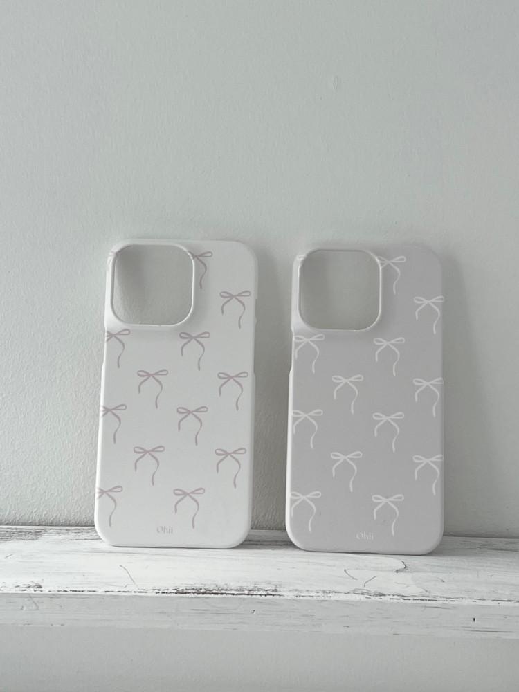 [오히 MADE] 두유 리본 하드 케이스