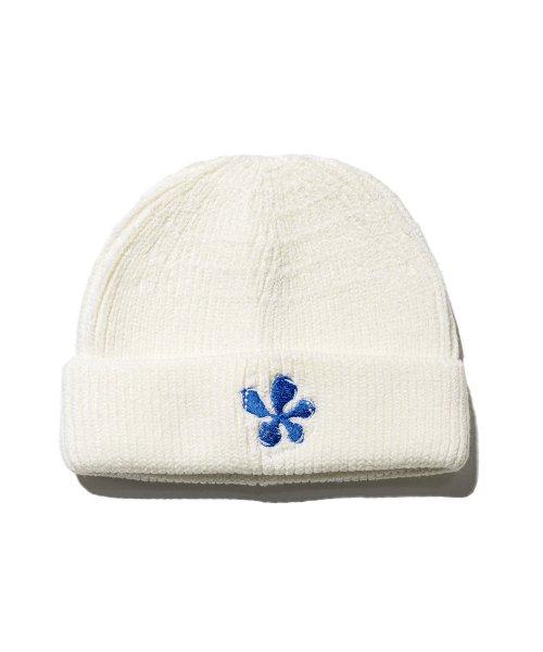 STRAWBERRY FLOWER BEANIE MFTAC003-WT