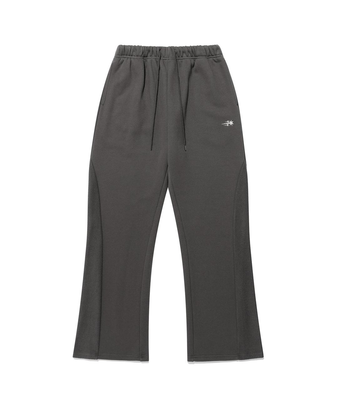 boots cut panel sweat pants[charcoal]