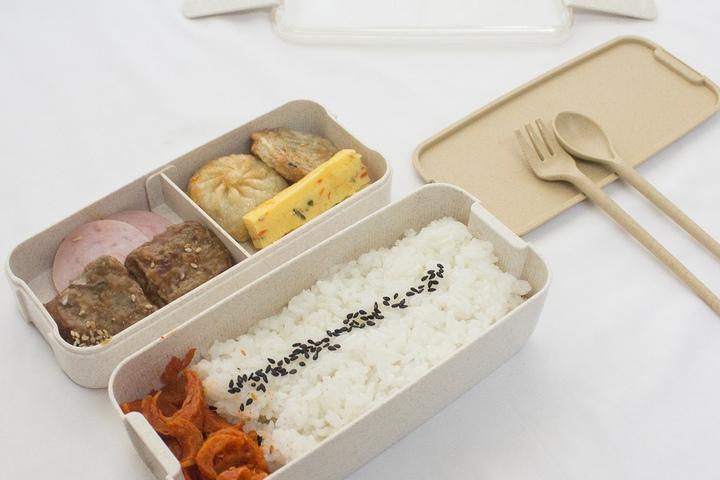 직장인 도시락통 2단 750ml