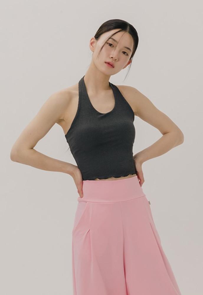 [소함소함] 산토샤 홀터넥 요가 탑