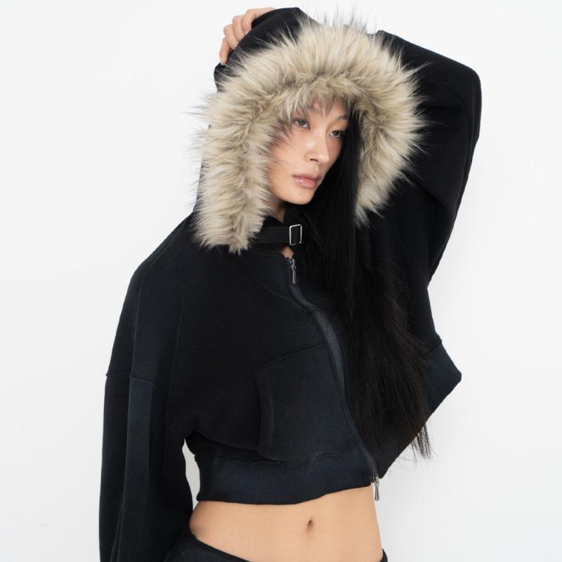 LUXURY IS A DREAM HOODIE ZIP UP (BLACK)