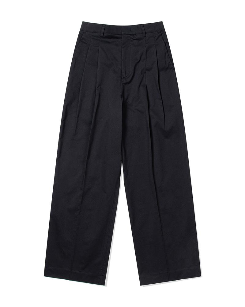 코지 투턱 치노 팬츠 (BLACK)
