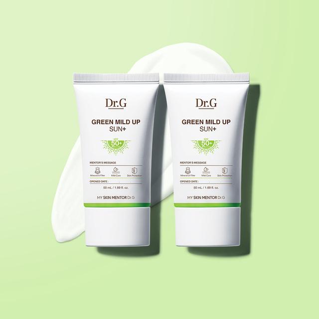 닥터지 그린 마일드 업 선 플러스 50ml(SPF50+ PA++++) x 2개