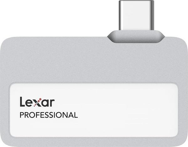 Lexar 2TB 프로페셔널 고 휴대용 SSD, 애플 4K 60fps 프로 지원, 최대 1050MB/s, USB 3.2 Gen 2, 견고함, IP65, 울트라컴팩트, 아이폰 15/16과 호환, 외장 SSD (LSL400X002T-RNSNU)
