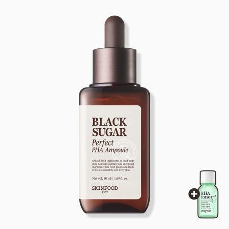 이런 상품 어때요? [스킨푸드/샤인머스캣 토너 14ml 증정] 블랙슈가 퍼펙트 파하 결 미백 앰플 50ml