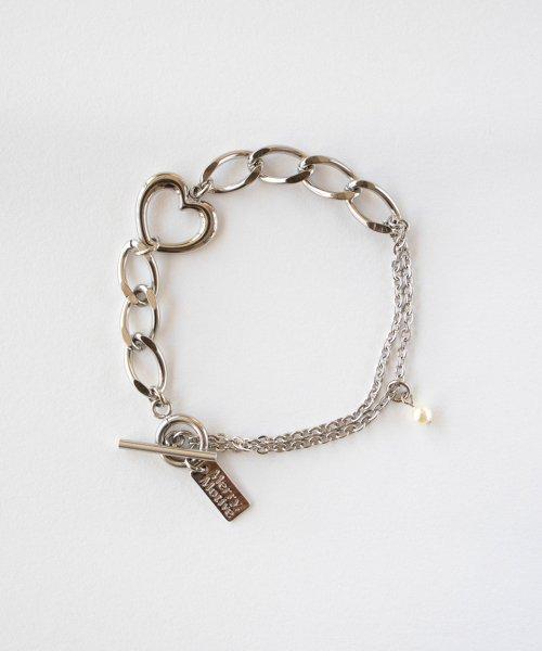 Love surgical mixed chain bracelet