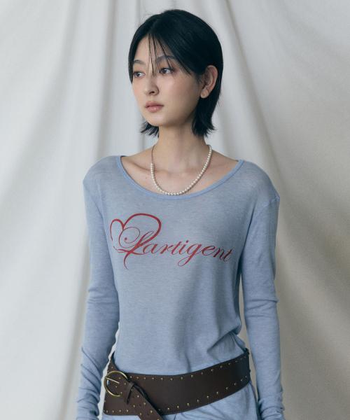 L17 LOGO SLIM T-SHIRT(SKY BLUE)