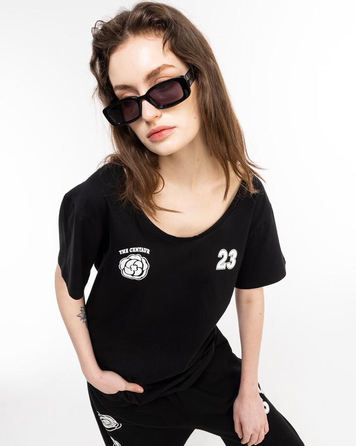 ROSE 23 T-SHIRTS_BLACK