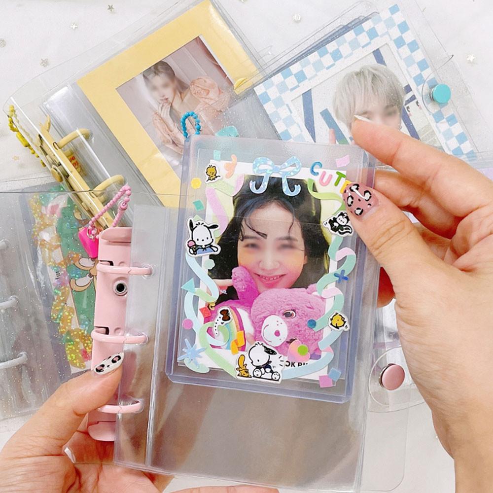 다니샵 4인치 3공 미니 탑로더 포카 바인더 삼공 다이어리 속지 포함 포토 카드 앨범