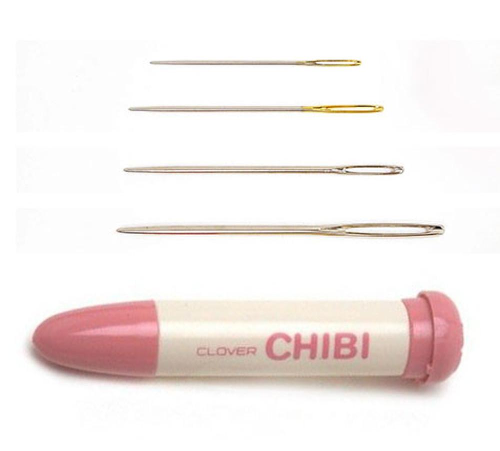 크로바 CHIBI 돗바늘 4종 세트 / 뜨개질 바늘 패브릭얀 마크라메