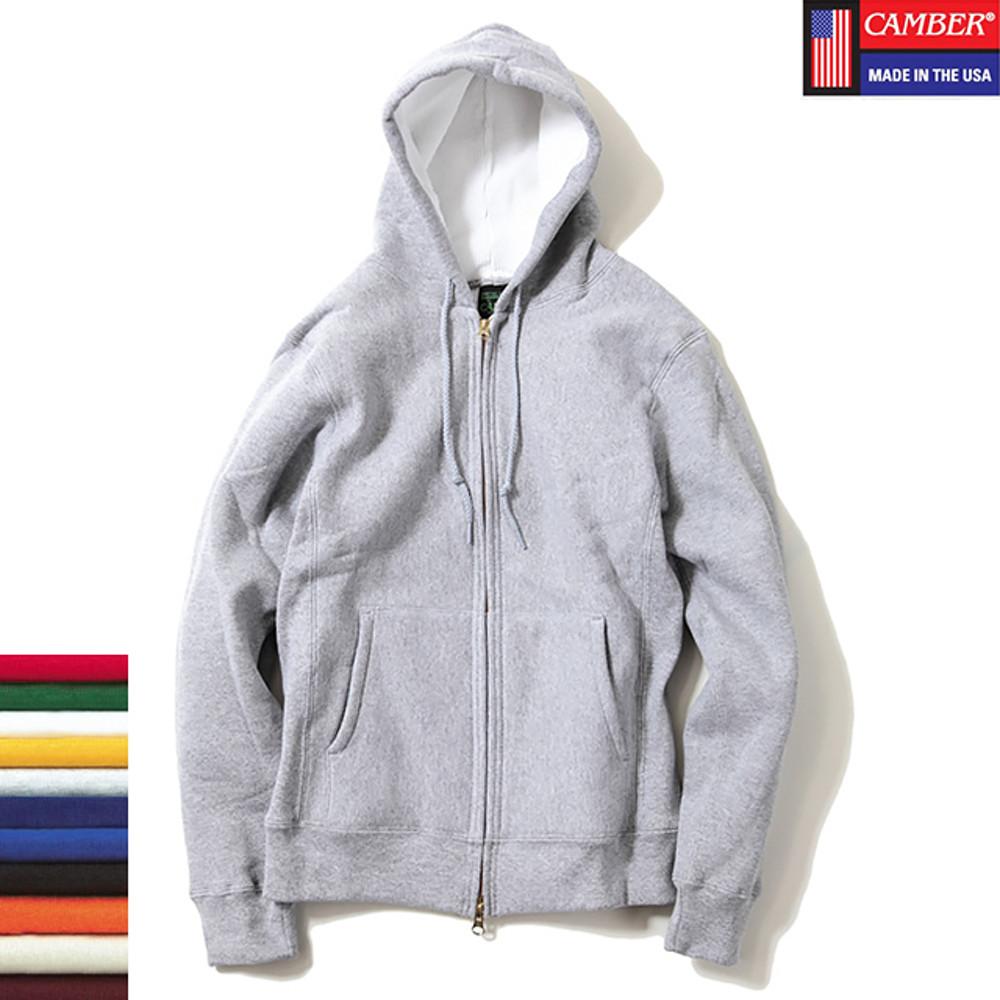 캠버 후드 집업  파카 12OZ CROSS KNIT FULL ZIP PARKA 231