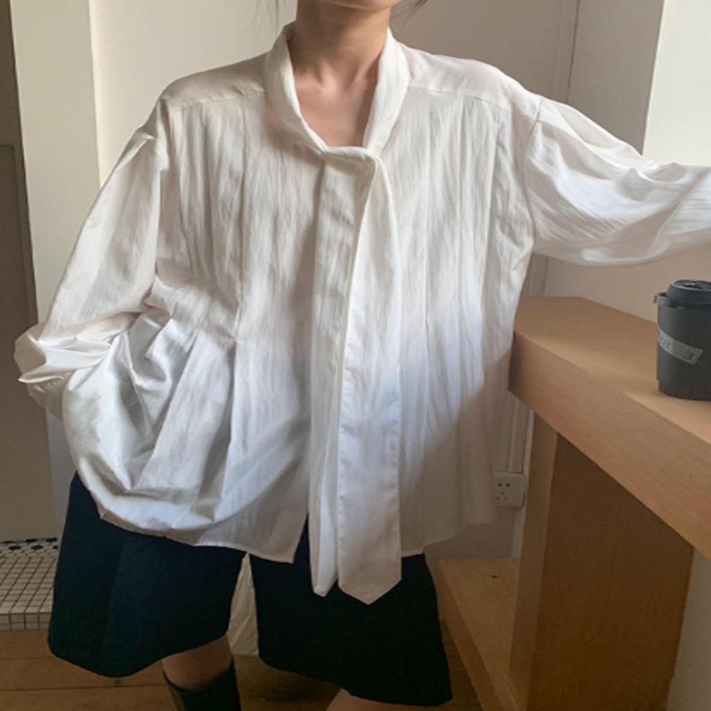 벨루아 내추럴 루즈핏 셔츠