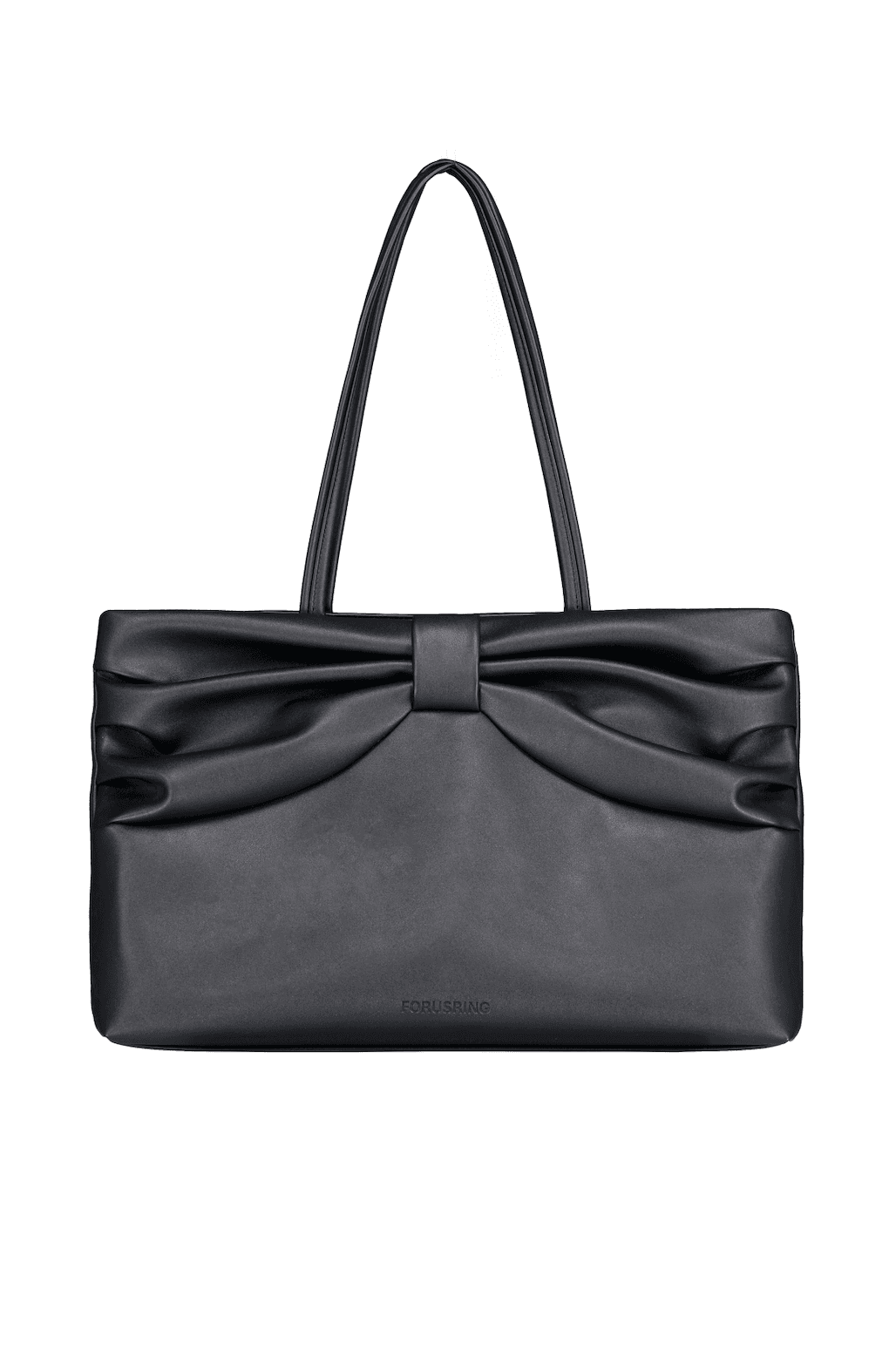 RIBBON DOT BAG [BLACK]