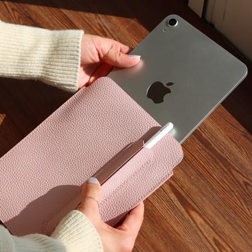 아이패드 태블릿 가죽 슬리브 파우치 (애플 펜슬 수납)