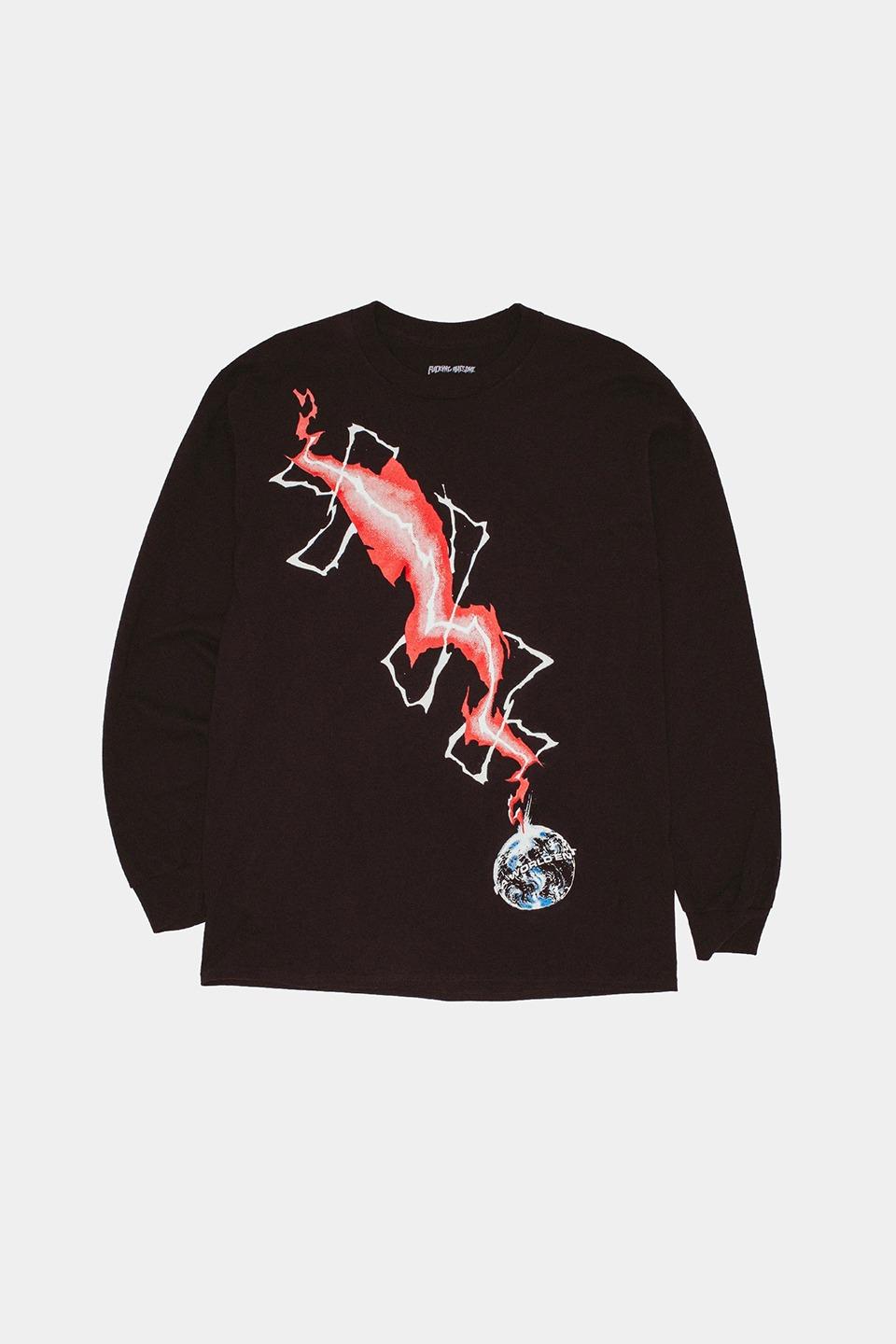 Fucking Awesome Divine Intervention L/S Tee / Black