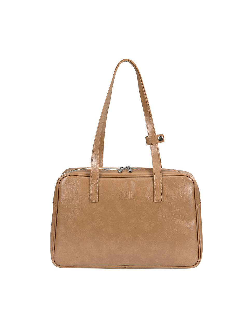 [Renewal] Trapezoid Shoulder Bag (camel)